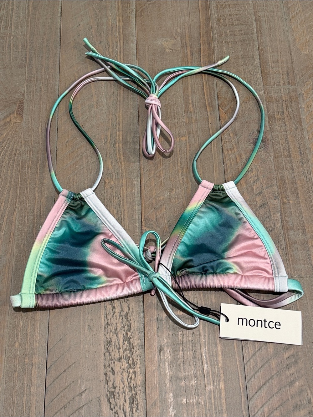 Montce Silk Dye Bikini Top